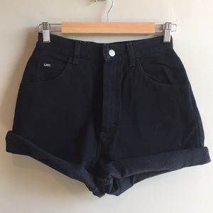 Vintage Lee High Waist Jean Shorts